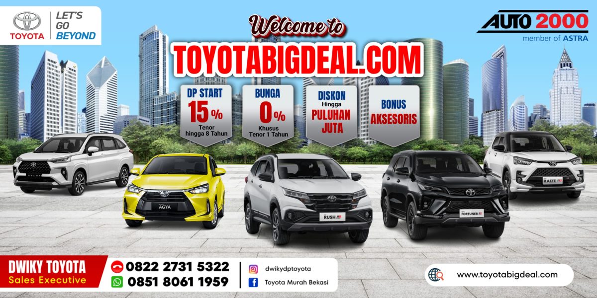 Promo Toyota Bekasi